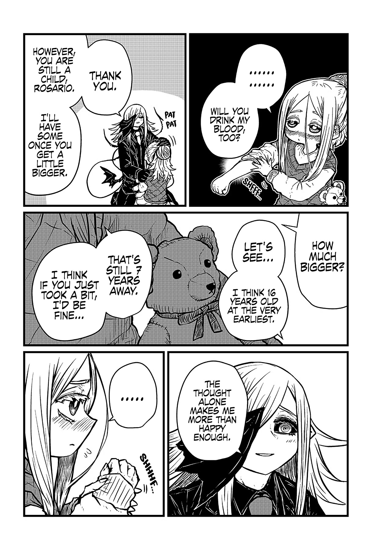 Please Give Me Your Blood, I Will Serve You in Gratitude Chapter 22 page 9 - Chapter 22: I Can't Wait for Him to Eat Me!