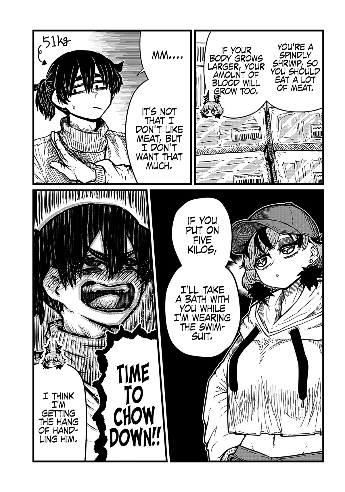 Please Give Me Your Blood, I Will Serve You in Gratitude Chapter 23 page 10 - Chapter 23: I Have No Use for Losers!