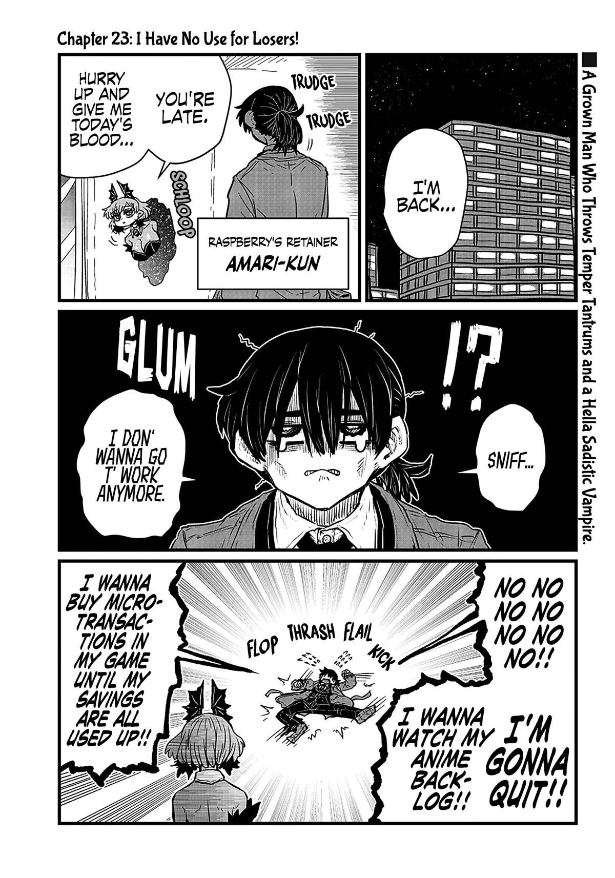 Please Give Me Your Blood, I Will Serve You in Gratitude Chapter 23 page 2 - Chapter 23: I Have No Use for Losers!