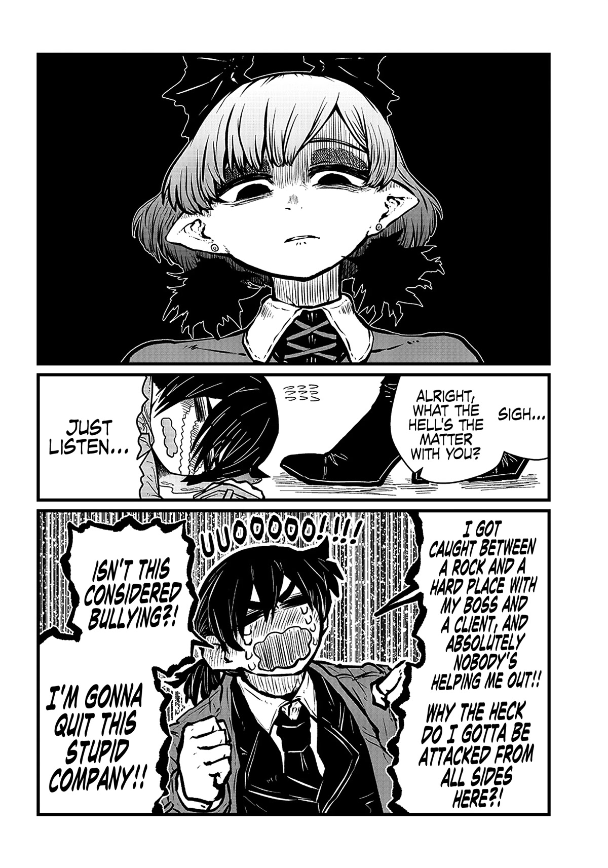 Please Give Me Your Blood, I Will Serve You in Gratitude Chapter 23 page 3 - Chapter 23: I Have No Use for Losers!