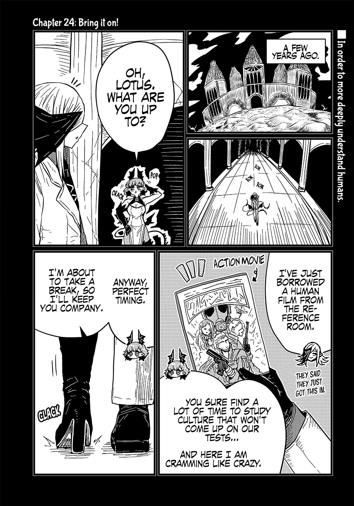 Please Give Me Your Blood, I Will Serve You in Gratitude Chapter 24 page 2 - Chapter 24: Bring it on!