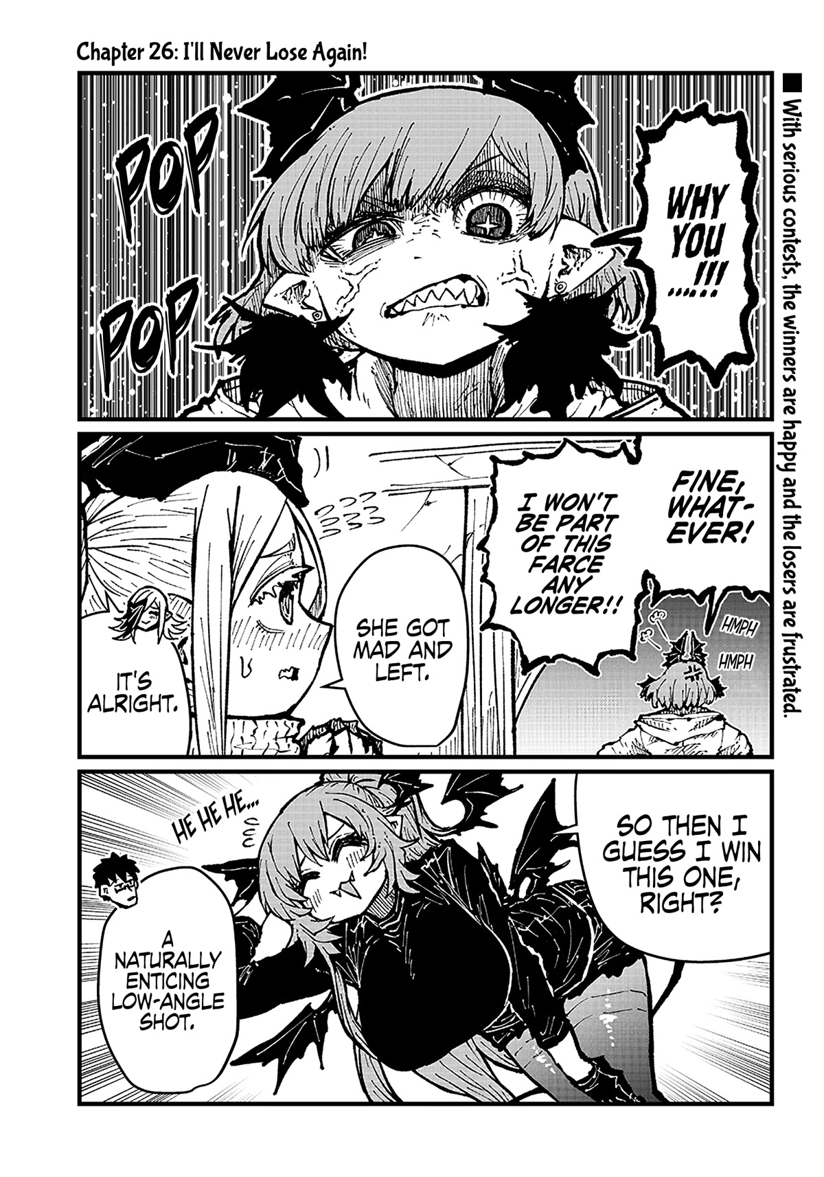 Please Give Me Your Blood, I Will Serve You in Gratitude Chapter 26 page 2 - Chapter 26: I'll Never Lose Again!
