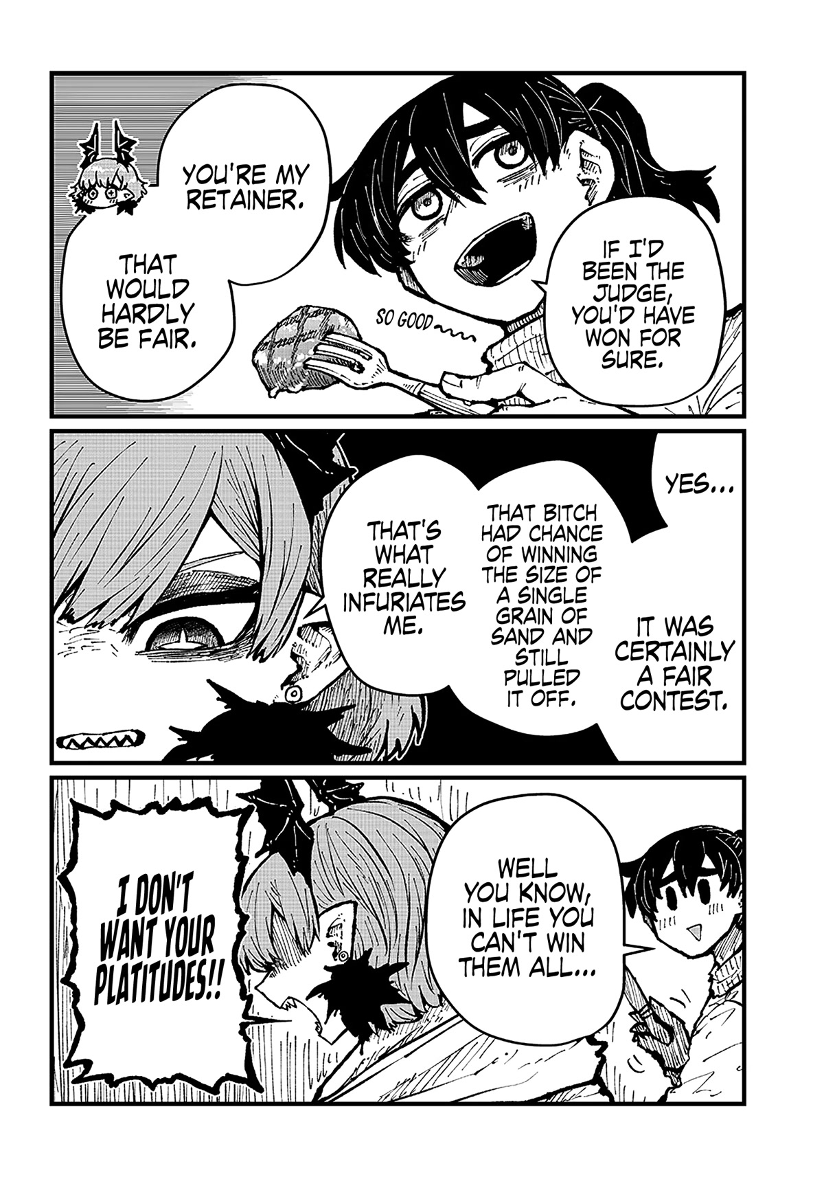 Please Give Me Your Blood, I Will Serve You in Gratitude Chapter 26 page 5 - Chapter 26: I'll Never Lose Again!