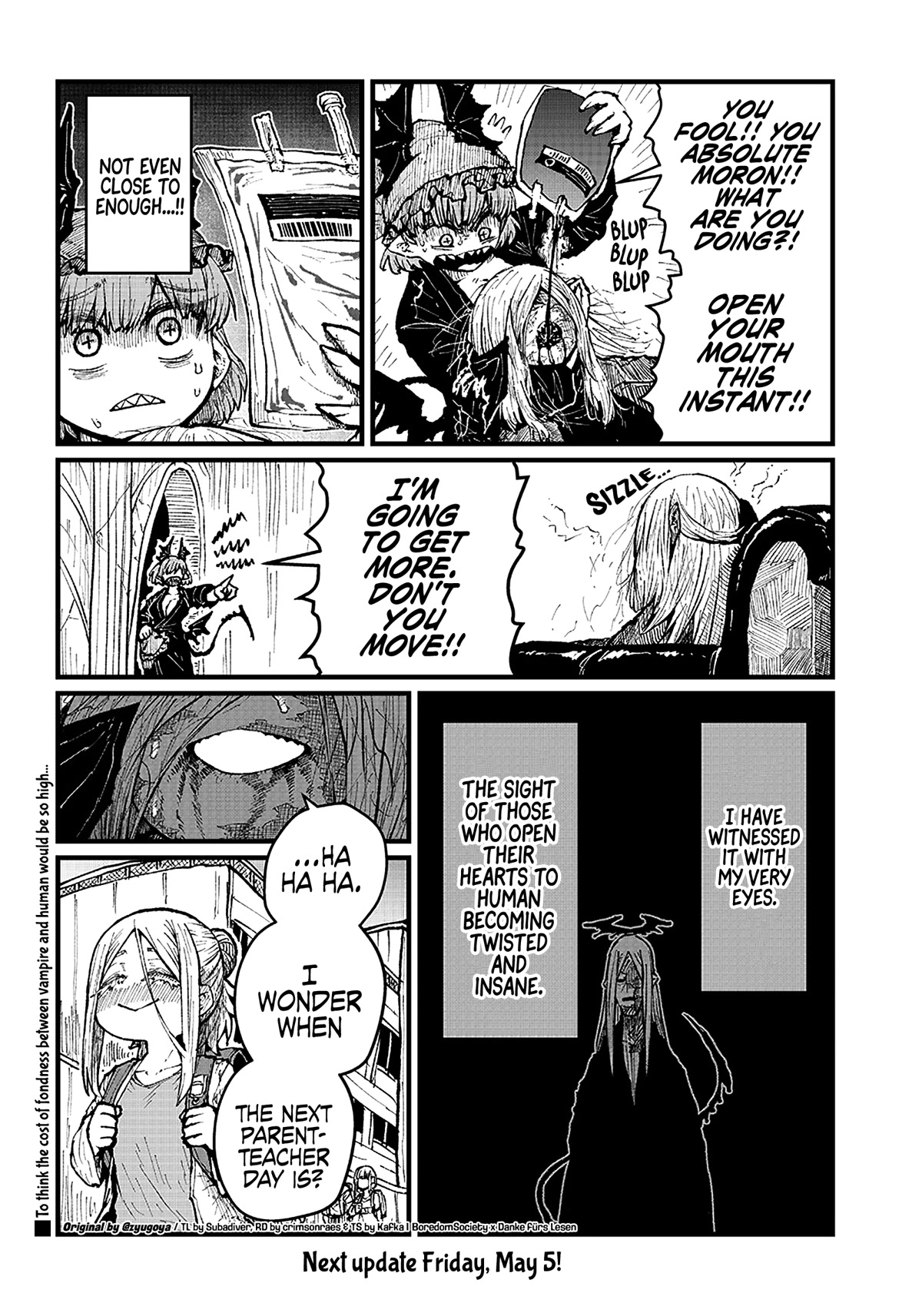 Please Give Me Your Blood, I Will Serve You in Gratitude Chapter 27 page 13 - Chapter 27: I Want to Show Him What I Can Do!