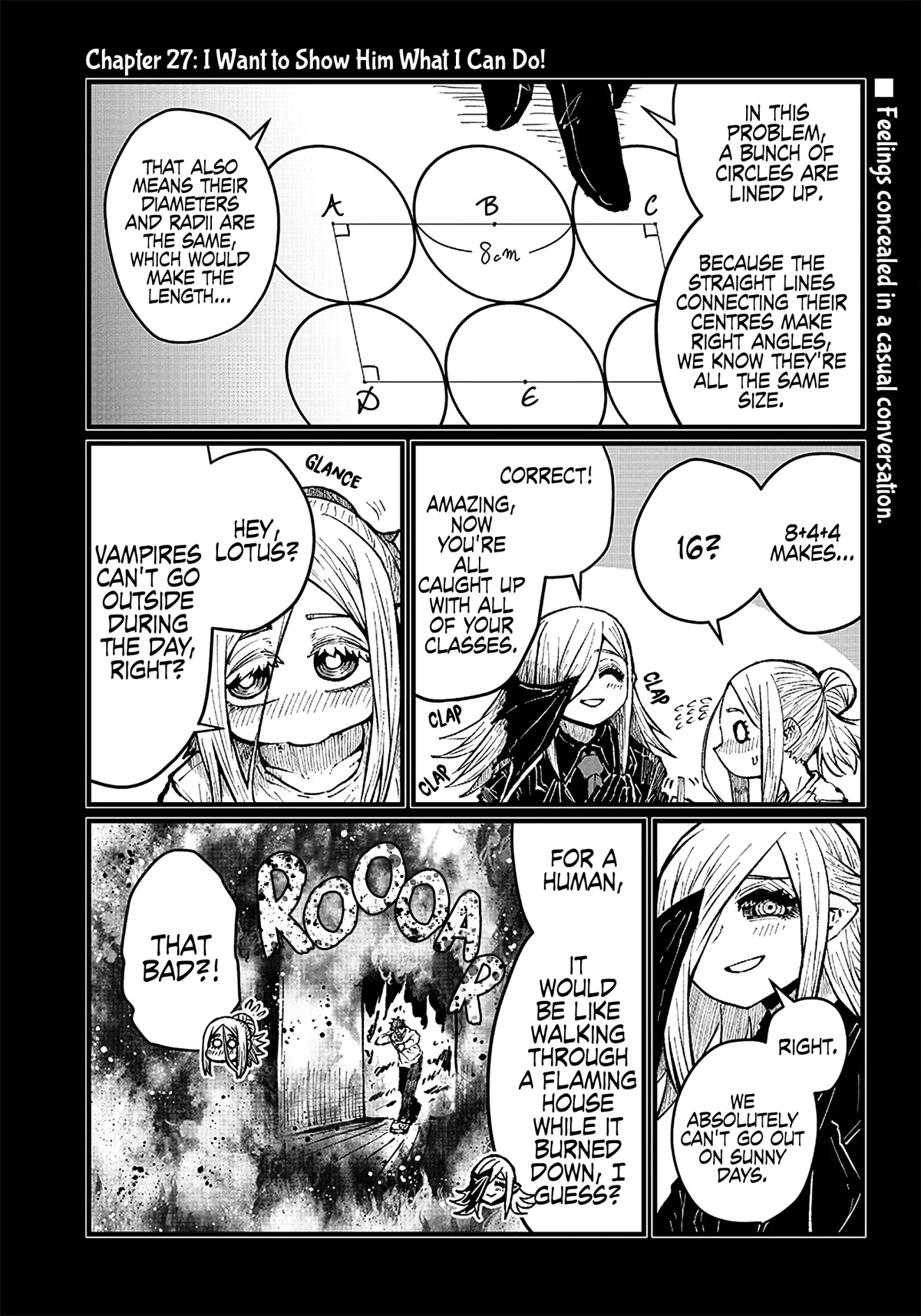 Please Give Me Your Blood, I Will Serve You in Gratitude Chapter 27 page 2 - Chapter 27: I Want to Show Him What I Can Do!