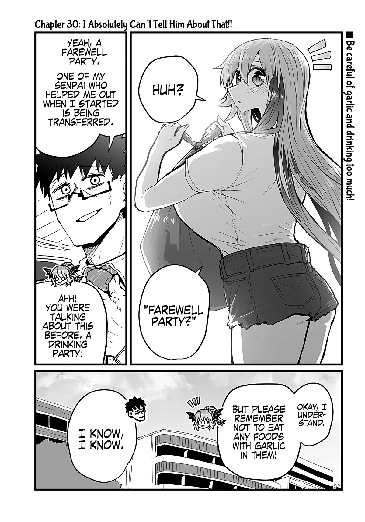 Please Give Me Your Blood, I Will Serve You in Gratitude Chapter 30 page 2 - Chapter 30: I Absolutely Can't Tell Him About That!