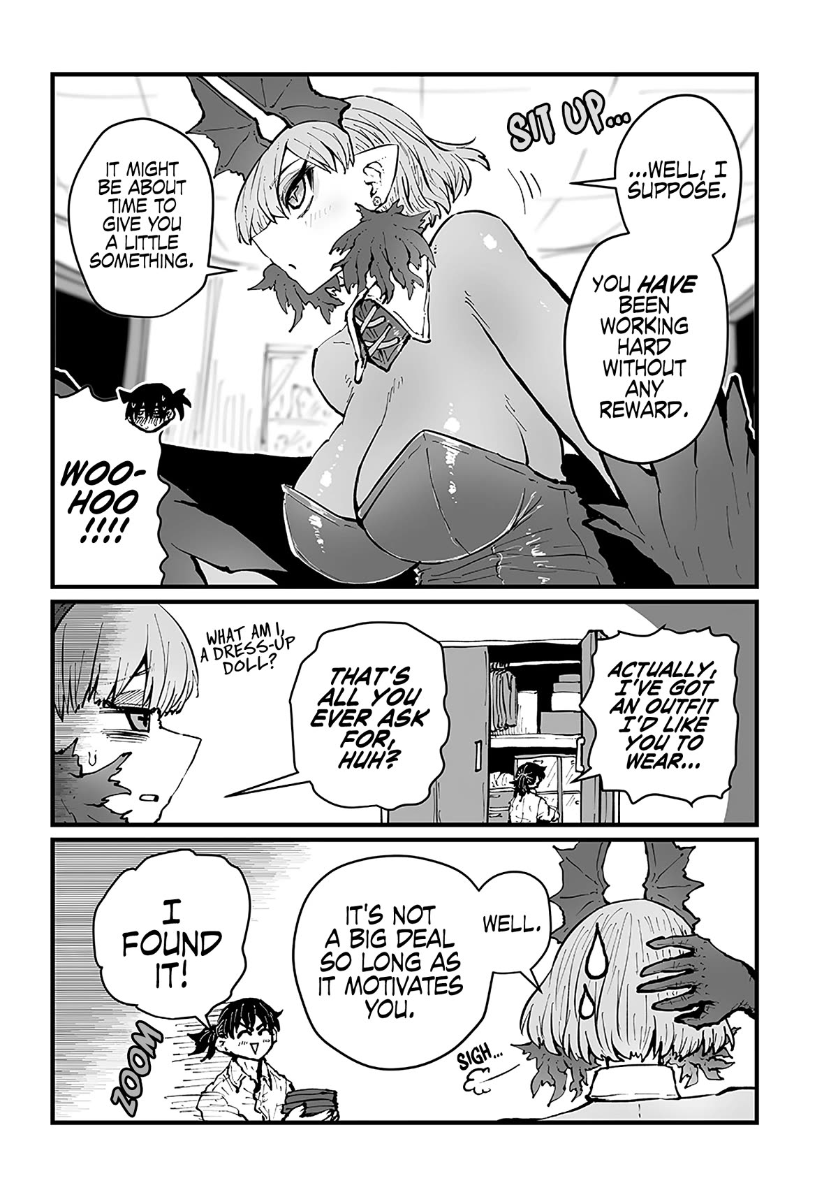 Please Give Me Your Blood, I Will Serve You in Gratitude Chapter 31 page 3 - Chapter 31: Your Really Want This as a Reward?