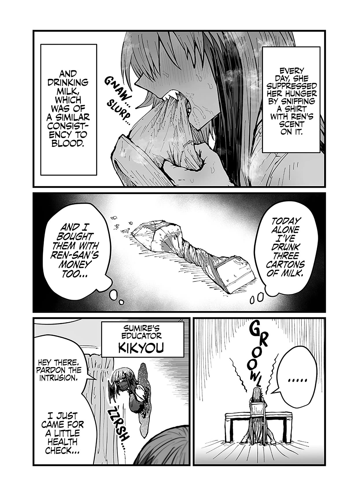 Please Give Me Your Blood, I Will Serve You in Gratitude Chapter 32 page 6 - Chapter 32: Why Do You Know So Much About This?