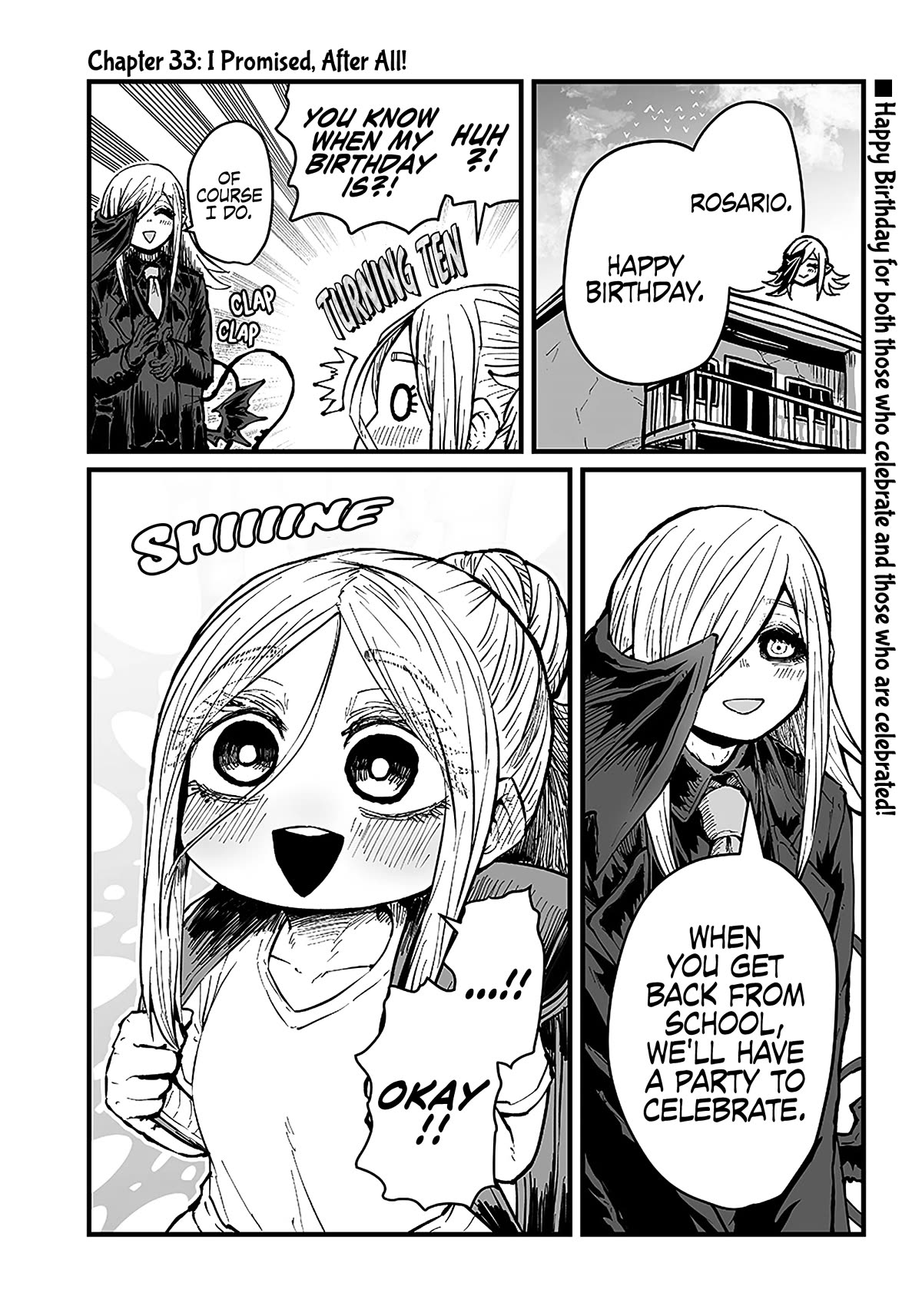 Please Give Me Your Blood, I Will Serve You in Gratitude Chapter 33 page 2 - Chapter 33: I Promised, After All!
