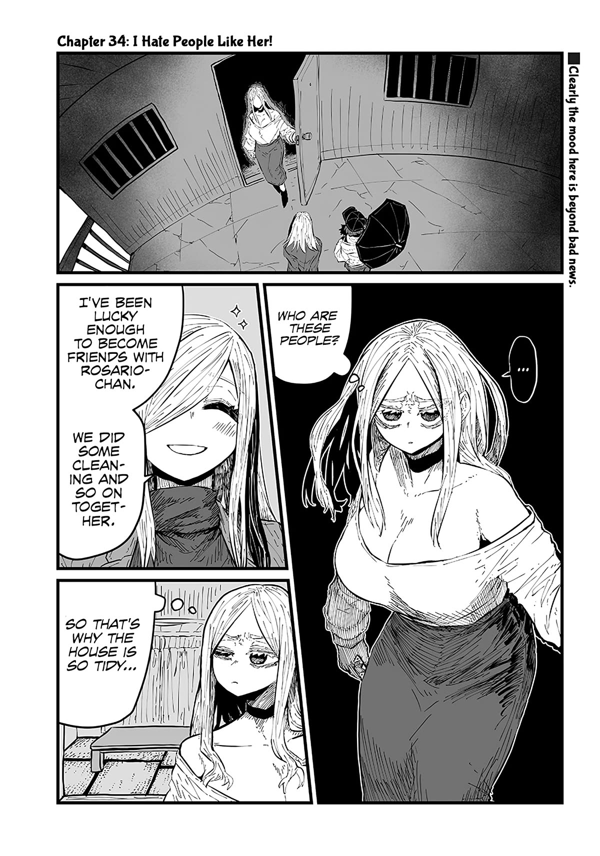 Please Give Me Your Blood, I Will Serve You in Gratitude Chapter 34 page 2 - Chapter 34: I Hate People Like Her!