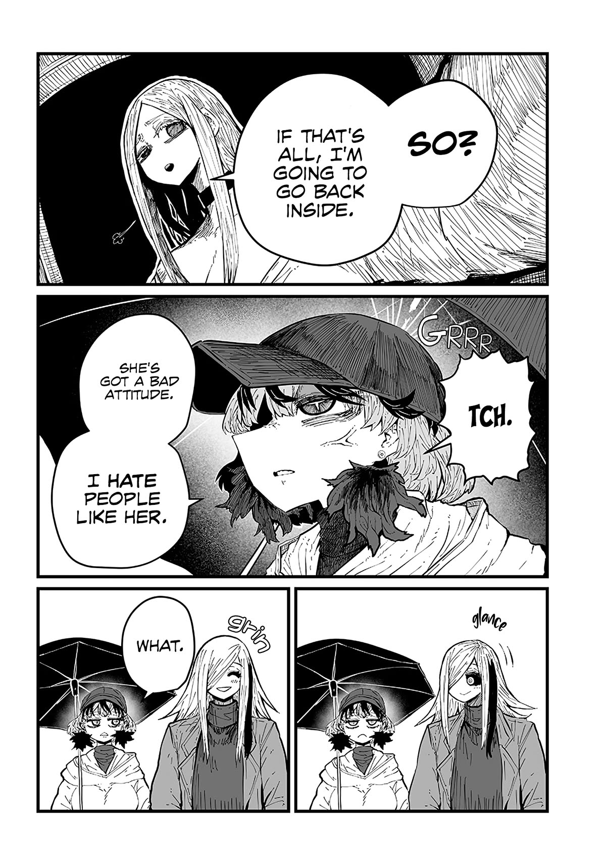 Please Give Me Your Blood, I Will Serve You in Gratitude Chapter 34 page 3 - Chapter 34: I Hate People Like Her!