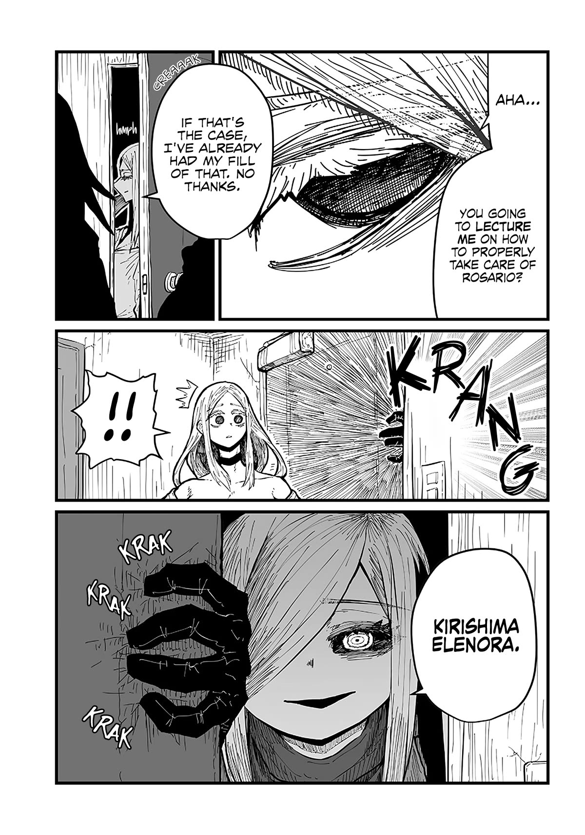 Please Give Me Your Blood, I Will Serve You in Gratitude Chapter 34 page 4 - Chapter 34: I Hate People Like Her!