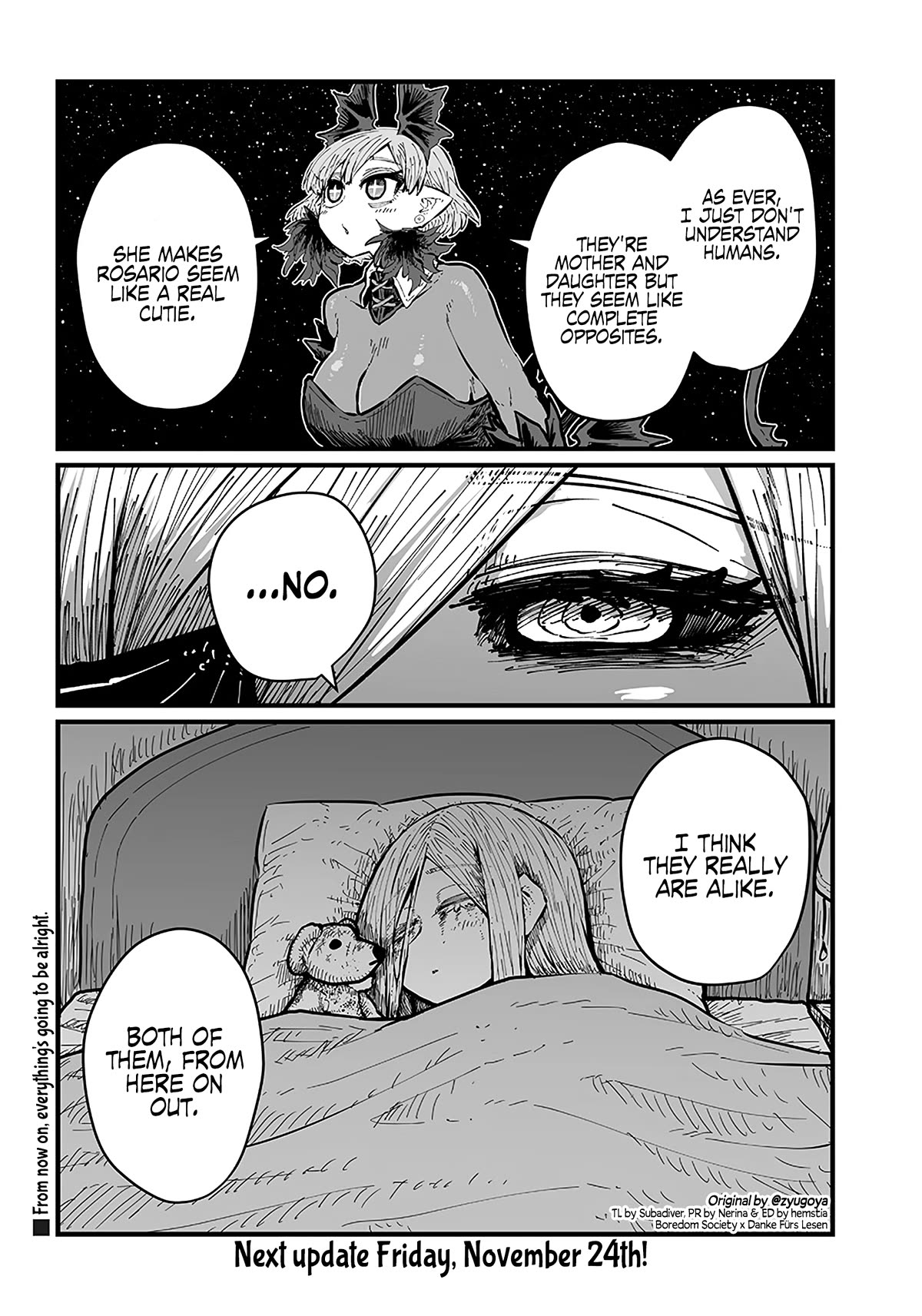 Please Give Me Your Blood, I Will Serve You in Gratitude Chapter 36 page 13 - Chapter 36: That's That Settled