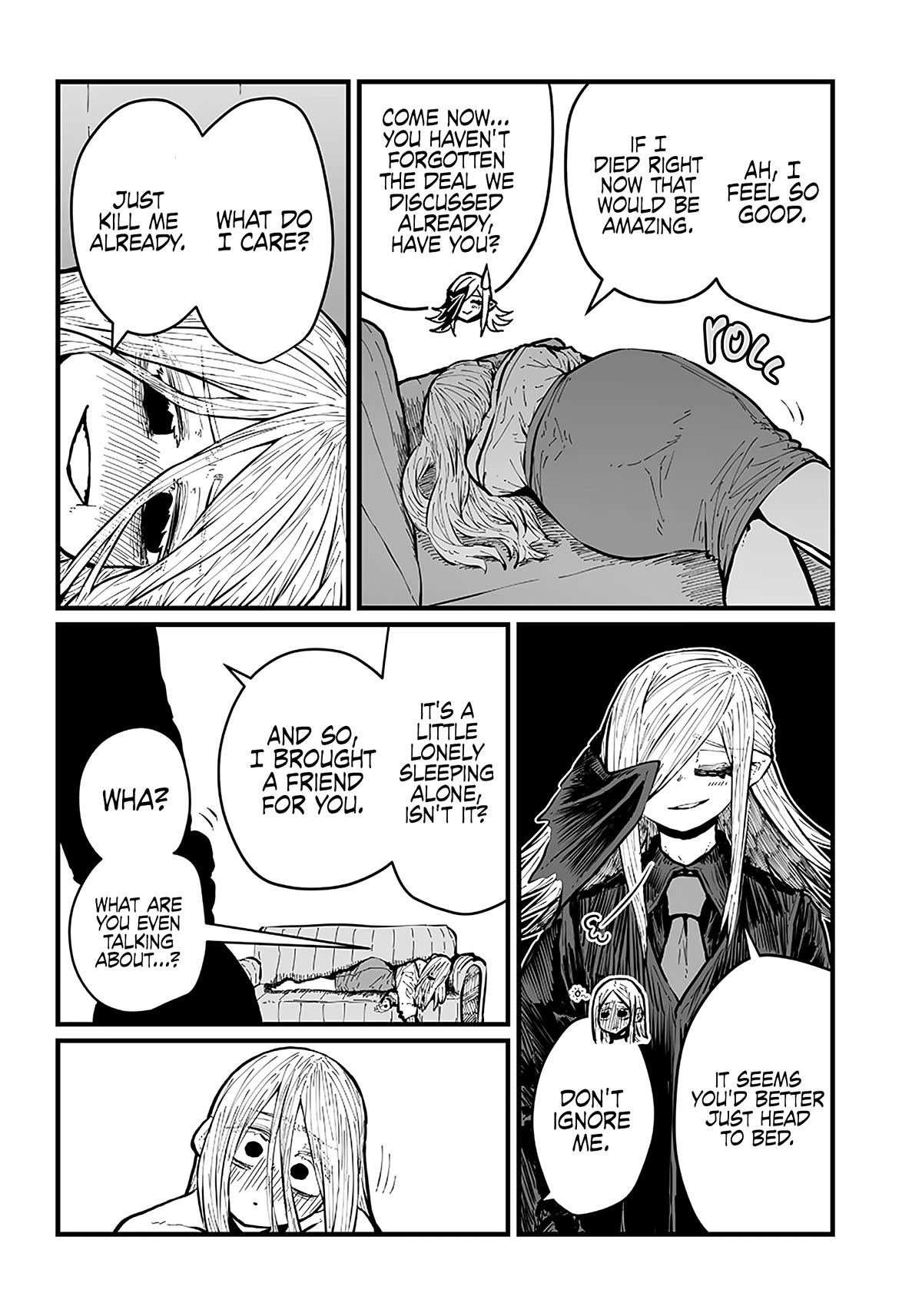Please Give Me Your Blood, I Will Serve You in Gratitude Chapter 36 page 9 - Chapter 36: That's That Settled