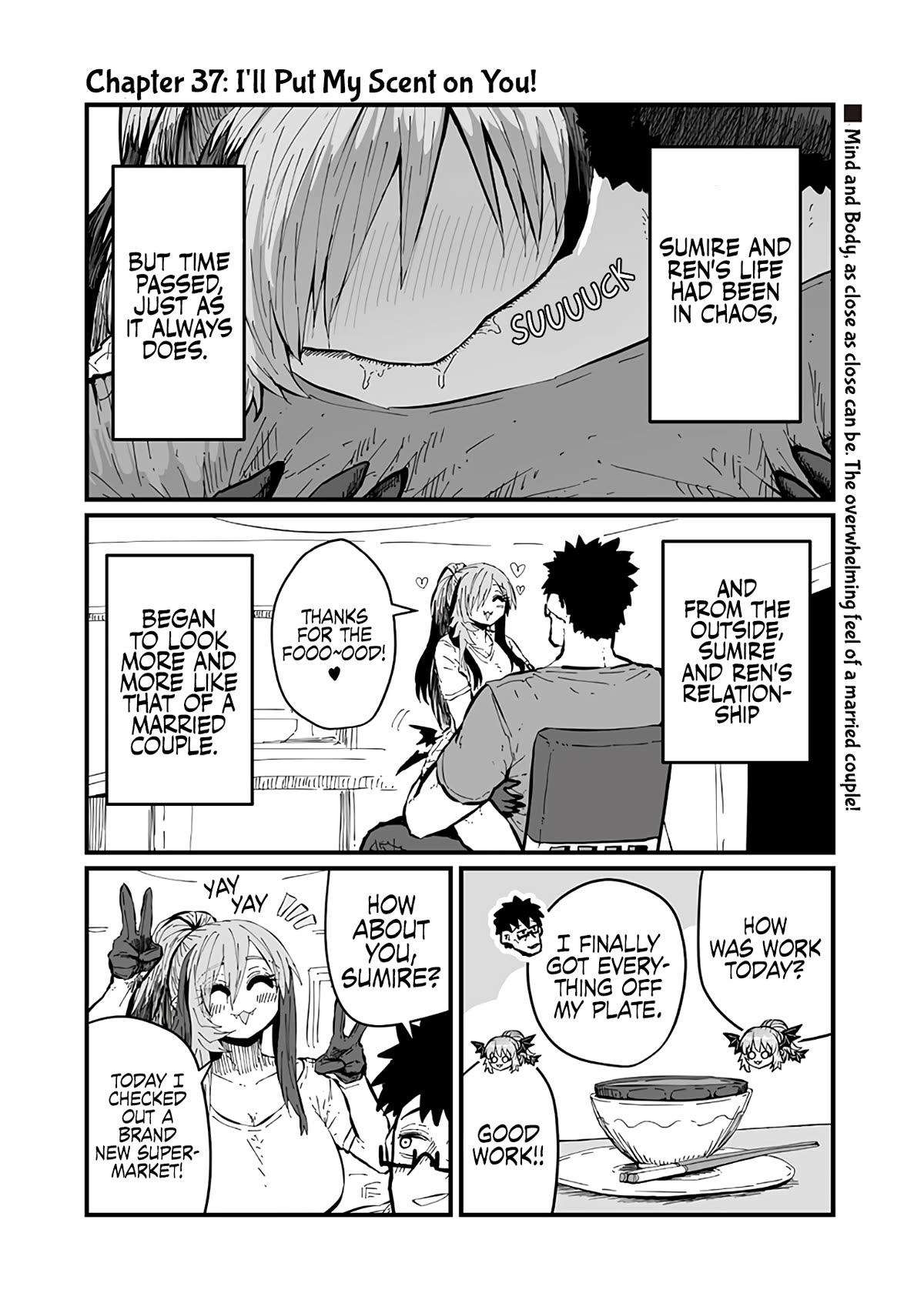 Please Give Me Your Blood, I Will Serve You in Gratitude Chapter 37 page 2 - Chapter 37: I'll Put My Scent on You!