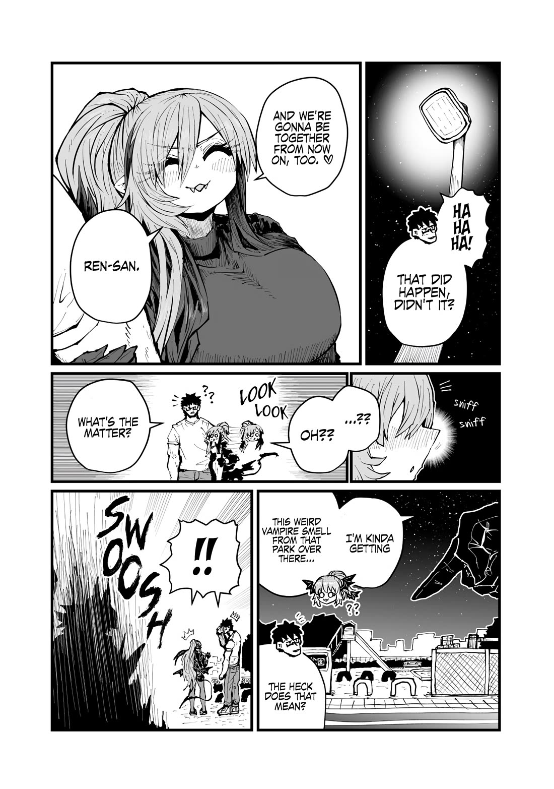 Please Give Me Your Blood, I Will Serve You in Gratitude Chapter 38 page 10 - Chapter 38: We’re Still Alive, so We Have to Enjoy It!