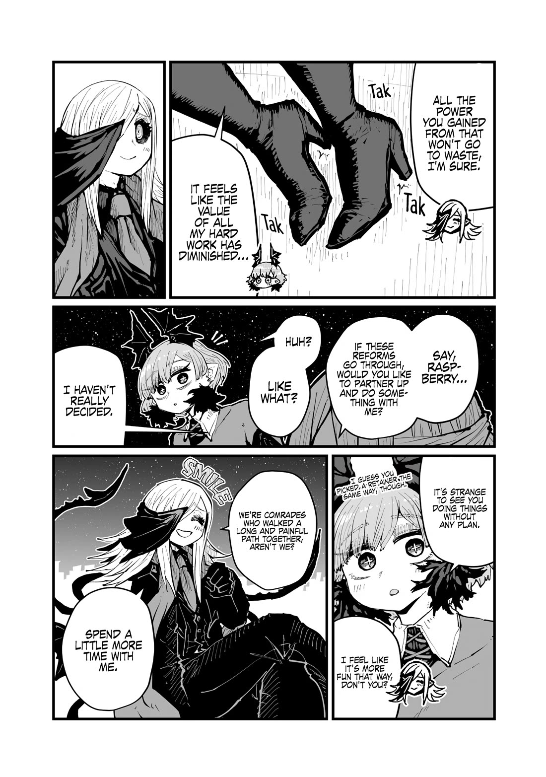 Please Give Me Your Blood, I Will Serve You in Gratitude Chapter 38 page 3 - Chapter 38: We’re Still Alive, so We Have to Enjoy It!