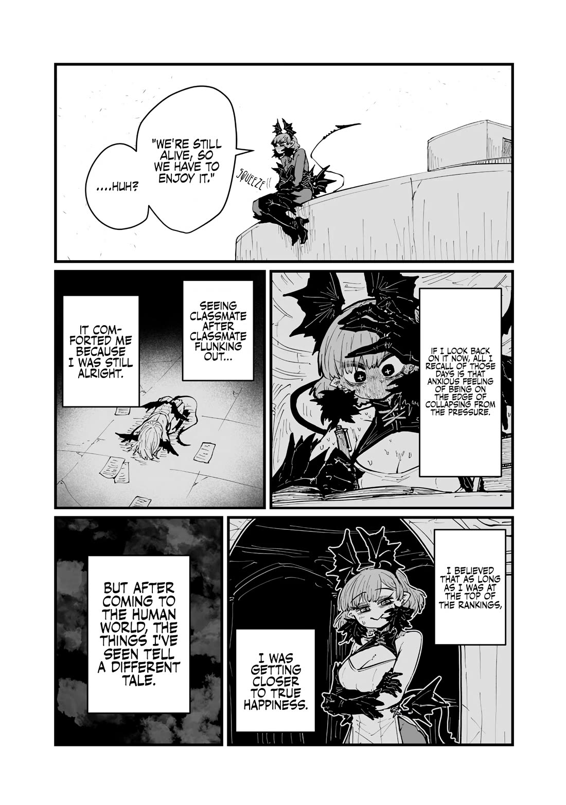 Please Give Me Your Blood, I Will Serve You in Gratitude Chapter 38 page 5 - Chapter 38: We’re Still Alive, so We Have to Enjoy It!