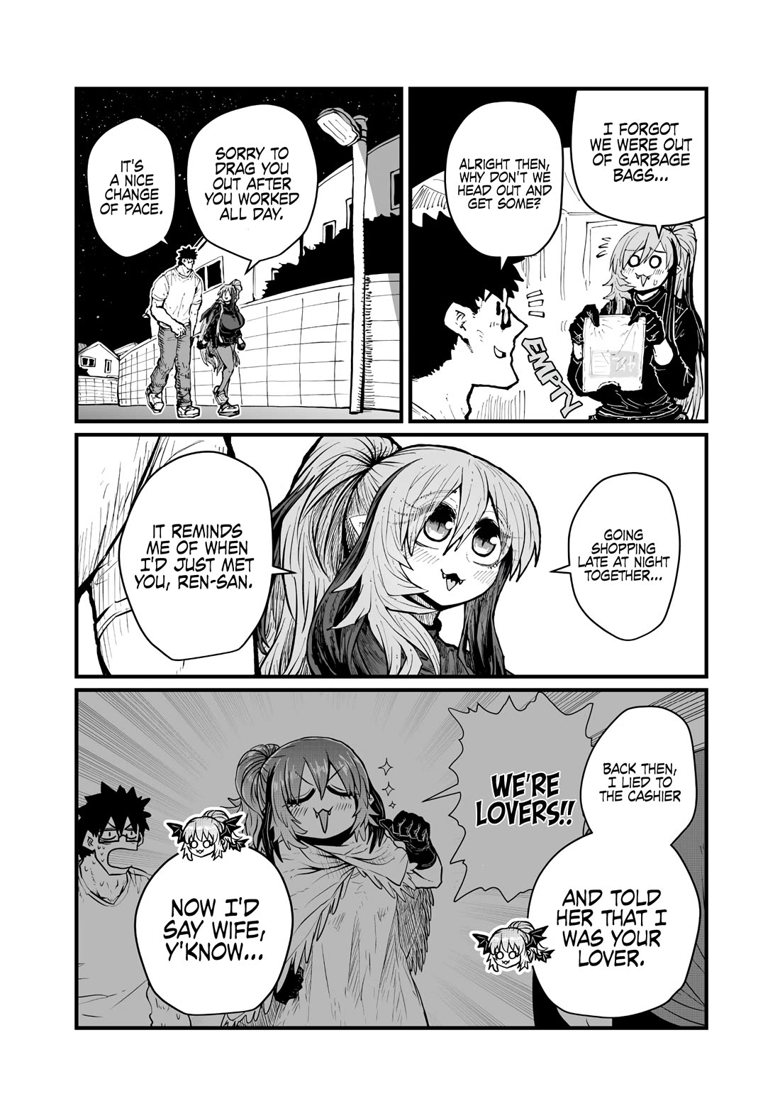 Please Give Me Your Blood, I Will Serve You in Gratitude Chapter 38 page 9 - Chapter 38: We’re Still Alive, so We Have to Enjoy It!