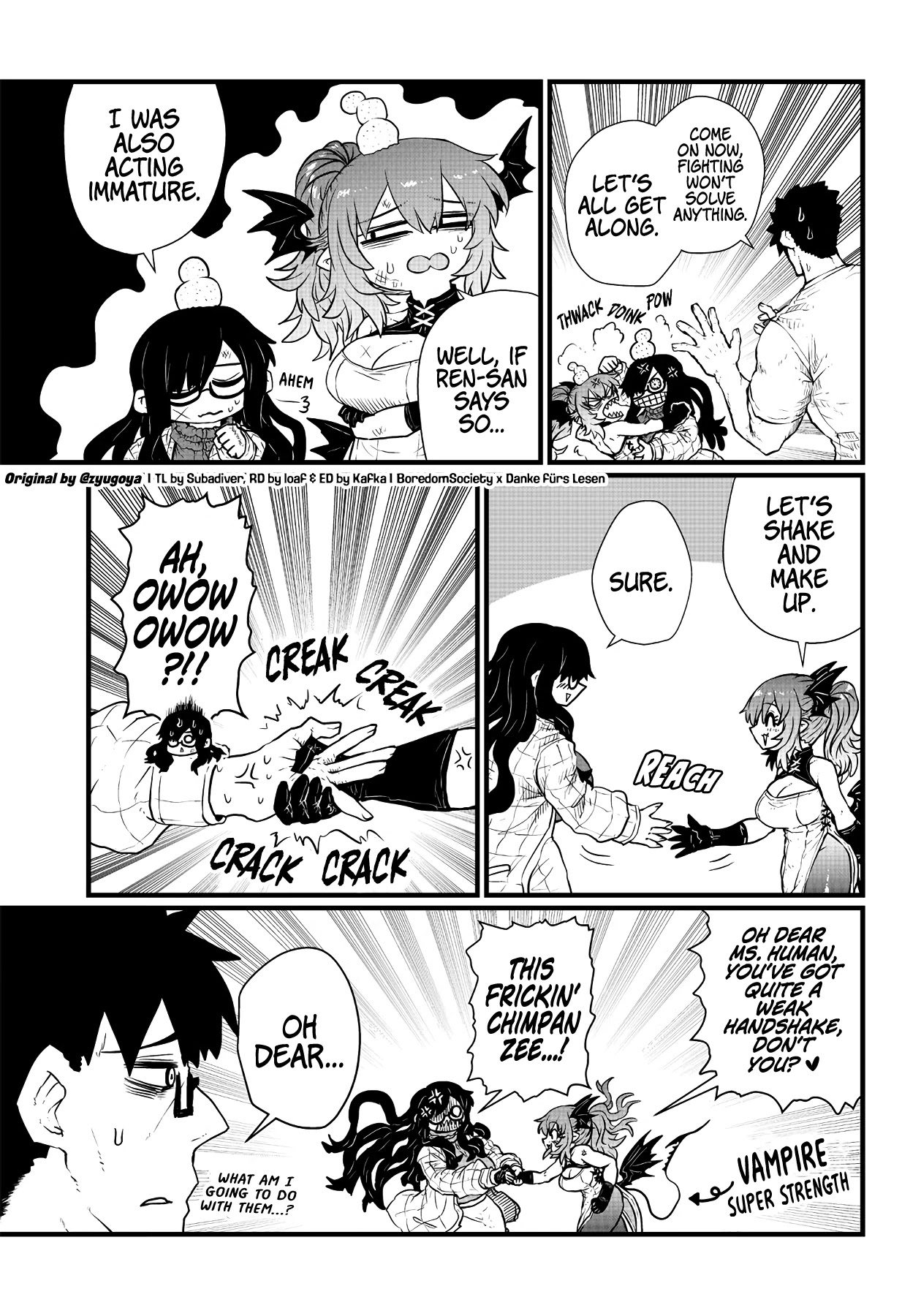 Please Give Me Your Blood, I Will Serve You in Gratitude Chapter 4 page 10 - Chapter 4: Homewrecker!!