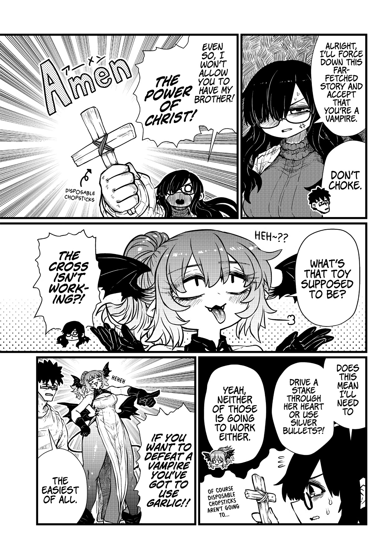 Please Give Me Your Blood, I Will Serve You in Gratitude Chapter 4 page 8 - Chapter 4: Homewrecker!!