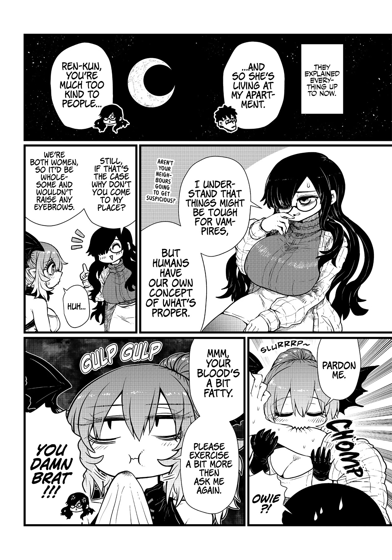 Please Give Me Your Blood, I Will Serve You in Gratitude Chapter 4 page 9 - Chapter 4: Homewrecker!!