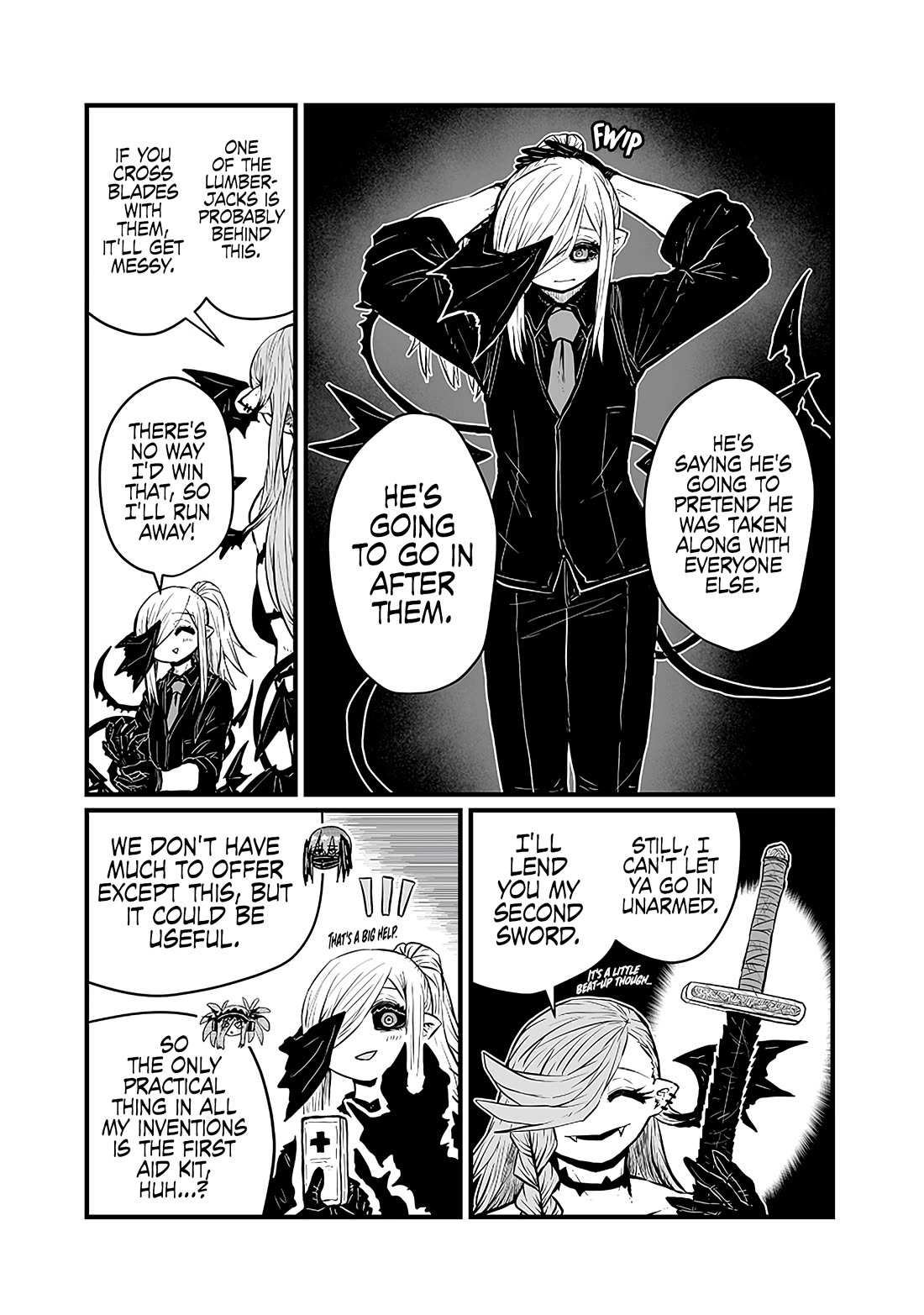 Please Give Me Your Blood, I Will Serve You in Gratitude Chapter 41 page 11 - Chapter 41: I Was With Them, Right?