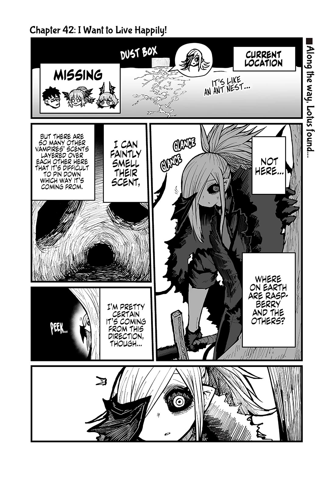 Please Give Me Your Blood, I Will Serve You in Gratitude Chapter 42 page 1 - Chapter 42: I Want to Live Happily!