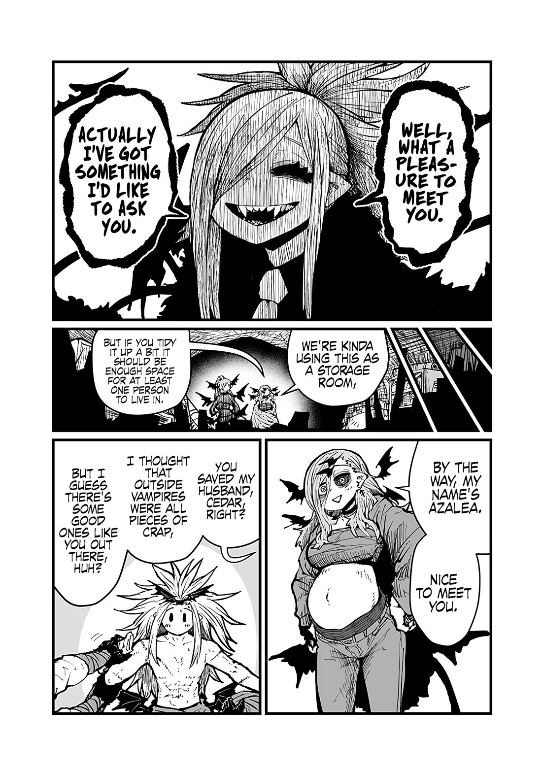 Please Give Me Your Blood, I Will Serve You in Gratitude Chapter 42 page 4 - Chapter 42: I Want to Live Happily!