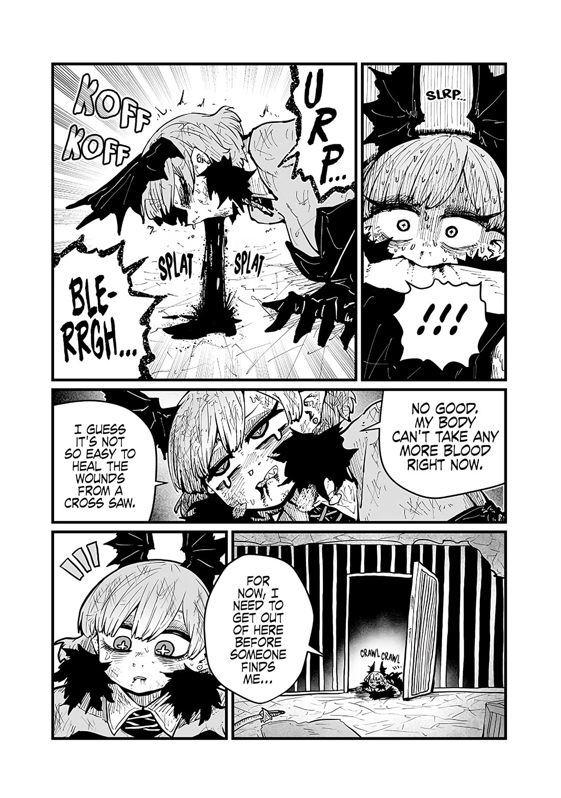 Please Give Me Your Blood, I Will Serve You in Gratitude Chapter 43 page 5 - Chapter 43: I’m Not Going to Die in a Place Like This!
