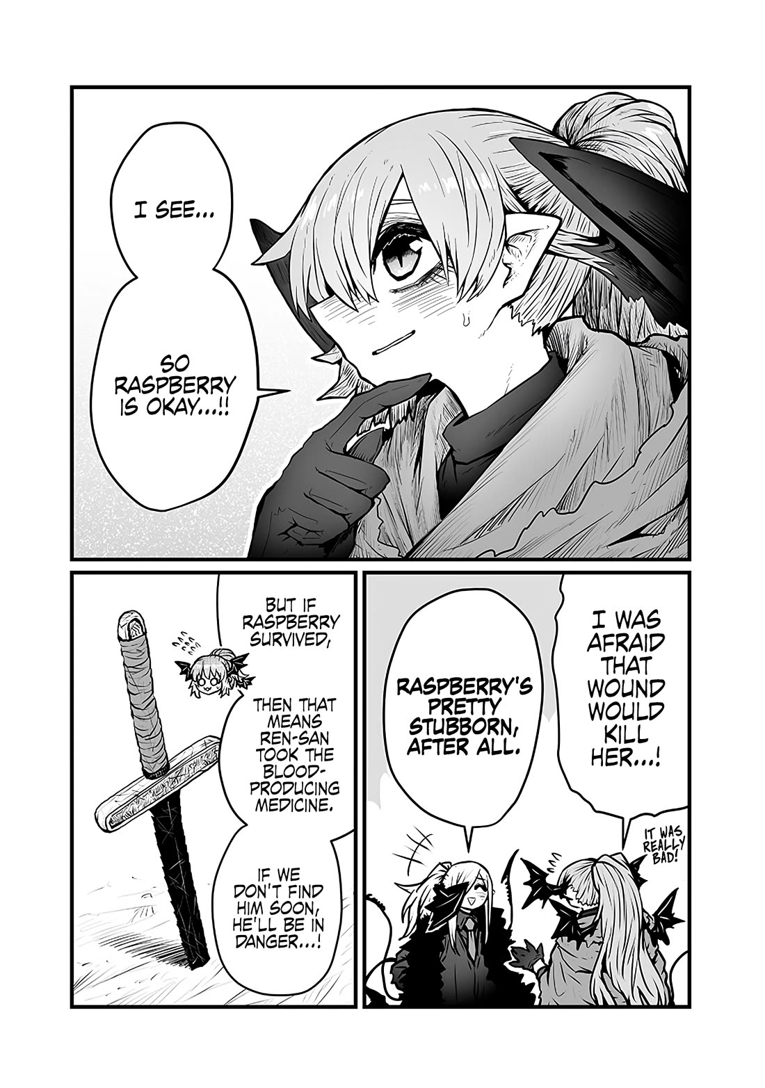 Please Give Me Your Blood, I Will Serve You in Gratitude Chapter 44 page 3 - Chapter 44: I'm Saved...!