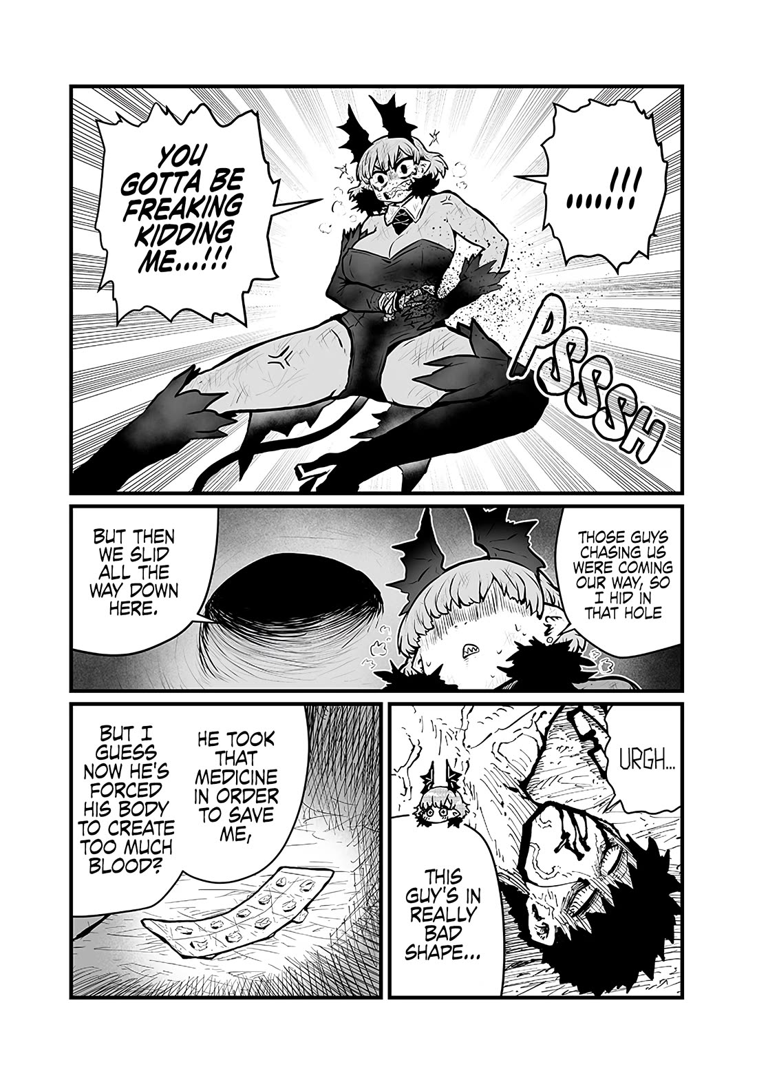 Please Give Me Your Blood, I Will Serve You in Gratitude Chapter 44 page 5 - Chapter 44: I'm Saved...!