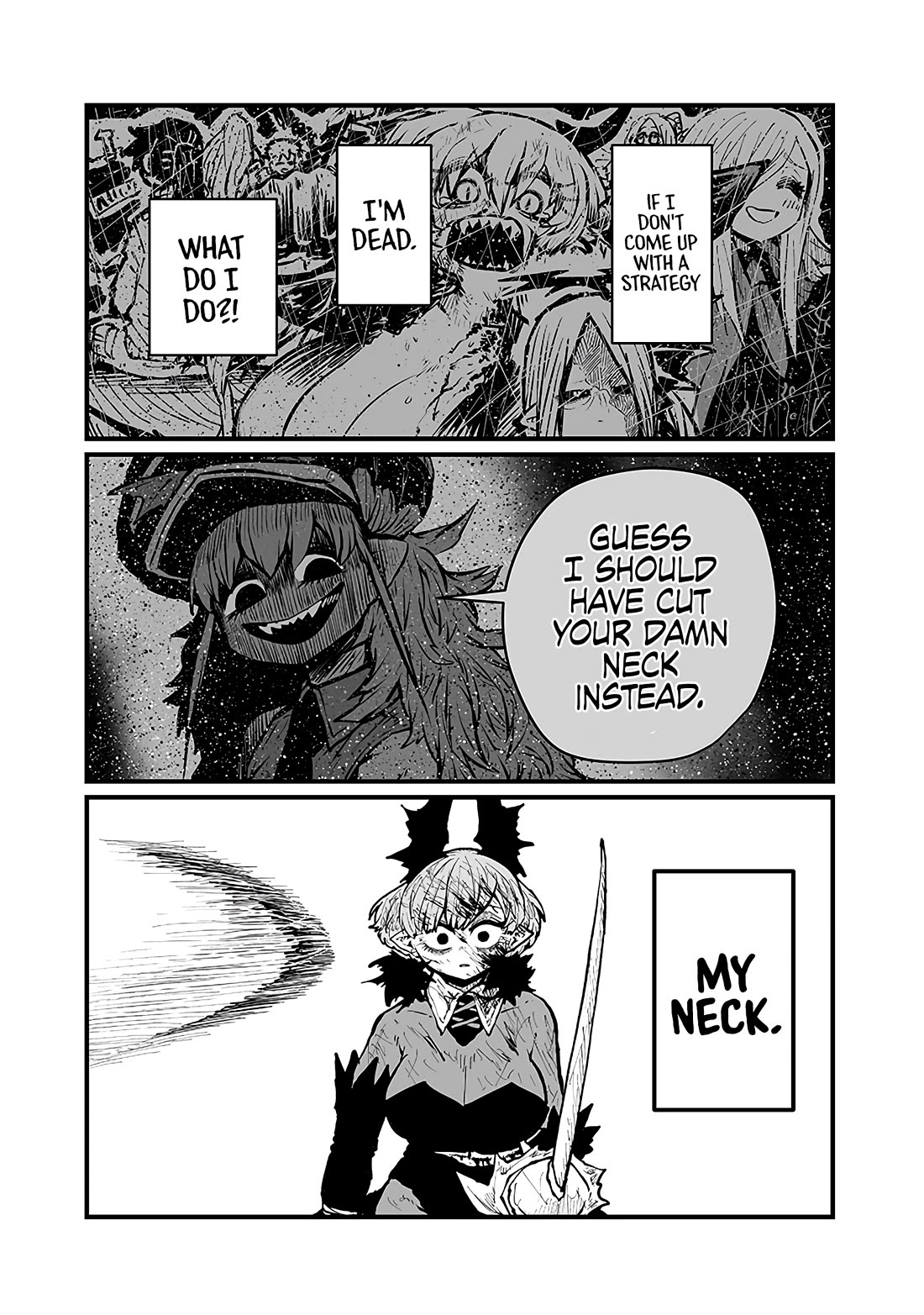 Please Give Me Your Blood, I Will Serve You in Gratitude Chapter 44 page 9 - Chapter 44: I'm Saved...!