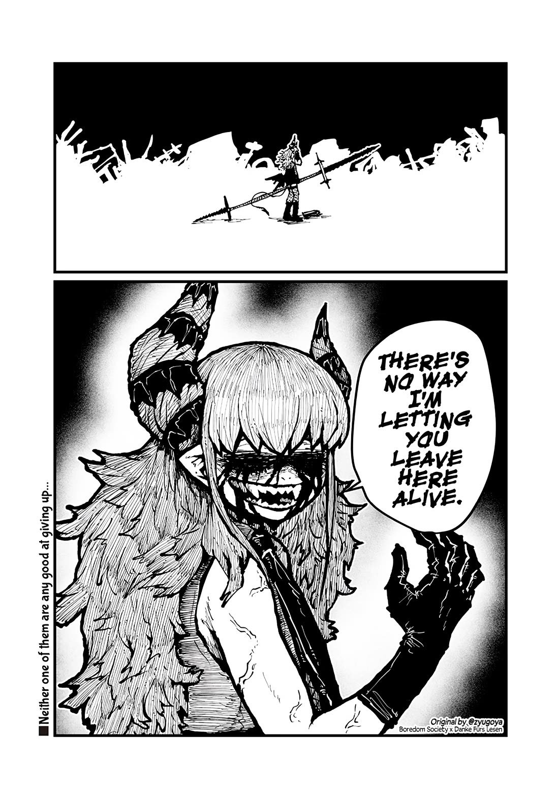Please Give Me Your Blood, I Will Serve You in Gratitude Chapter 45 page 10 - Chapter 45: So You're Still Alive!