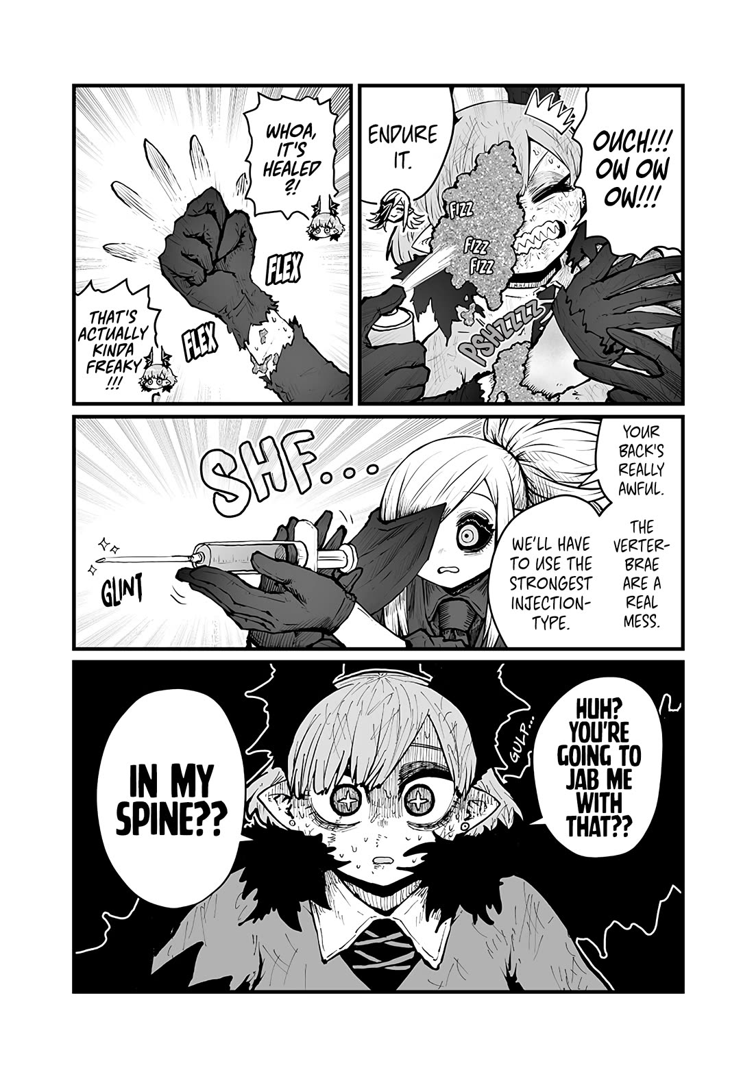 Please Give Me Your Blood, I Will Serve You in Gratitude Chapter 46 page 2 - Chapter 46: Just Hang on a Little Longer!