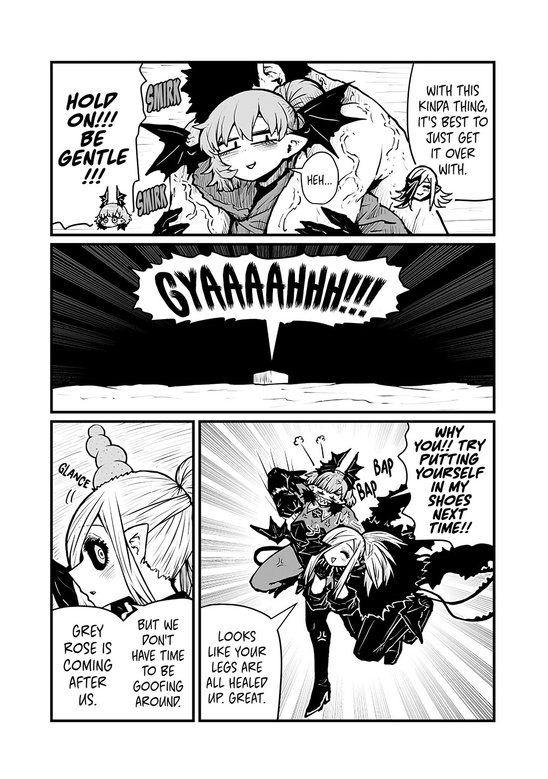 Please Give Me Your Blood, I Will Serve You in Gratitude Chapter 46 page 3 - Chapter 46: Just Hang on a Little Longer!