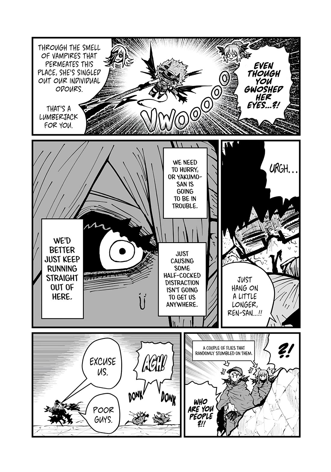 Please Give Me Your Blood, I Will Serve You in Gratitude Chapter 46 page 4 - Chapter 46: Just Hang on a Little Longer!