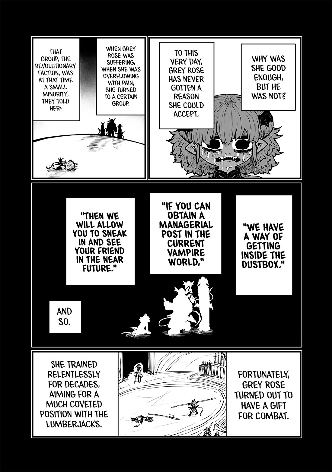 Please Give Me Your Blood, I Will Serve You in Gratitude Chapter 46 page 8 - Chapter 46: Just Hang on a Little Longer!