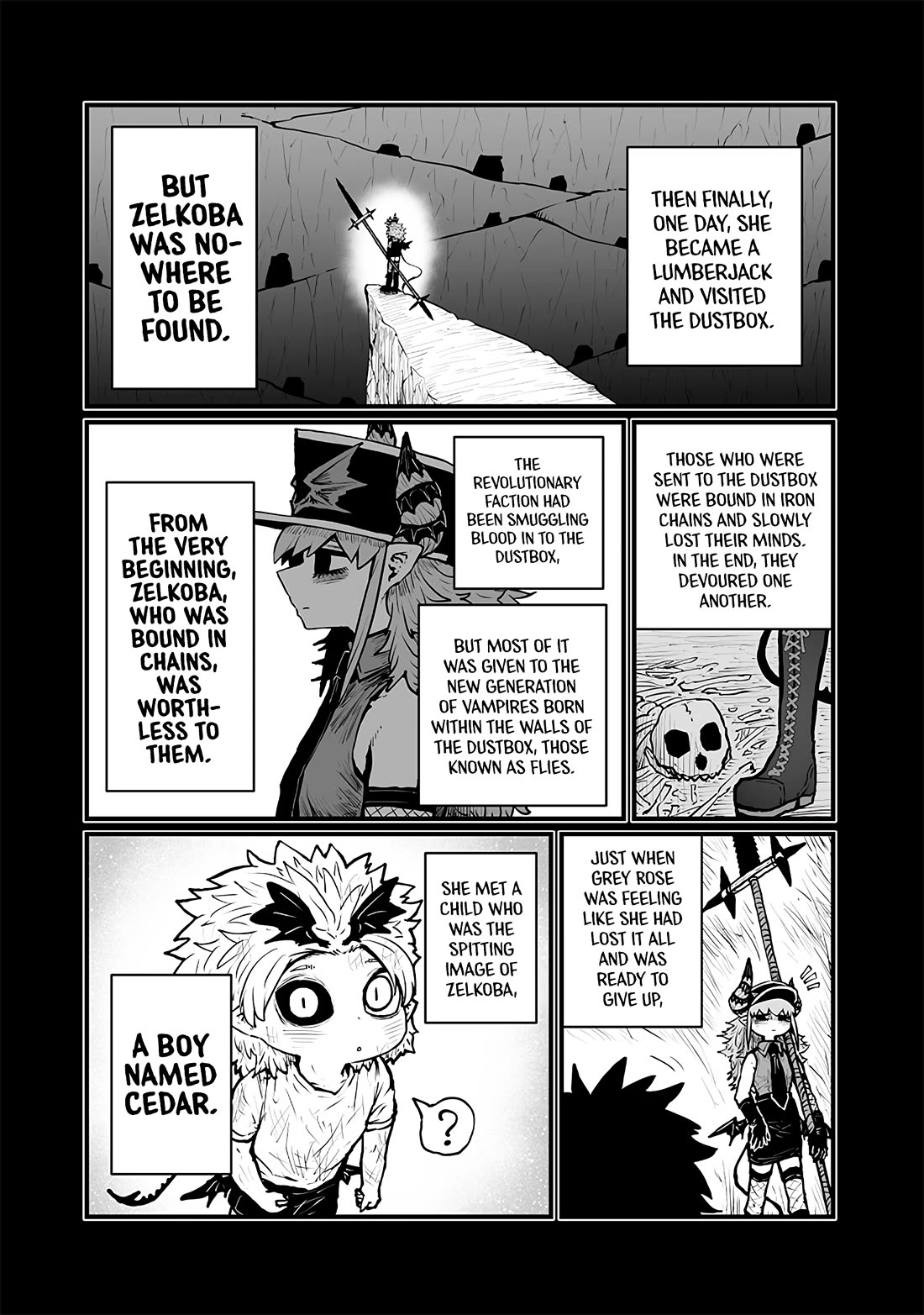 Please Give Me Your Blood, I Will Serve You in Gratitude Chapter 46 page 9 - Chapter 46: Just Hang on a Little Longer!