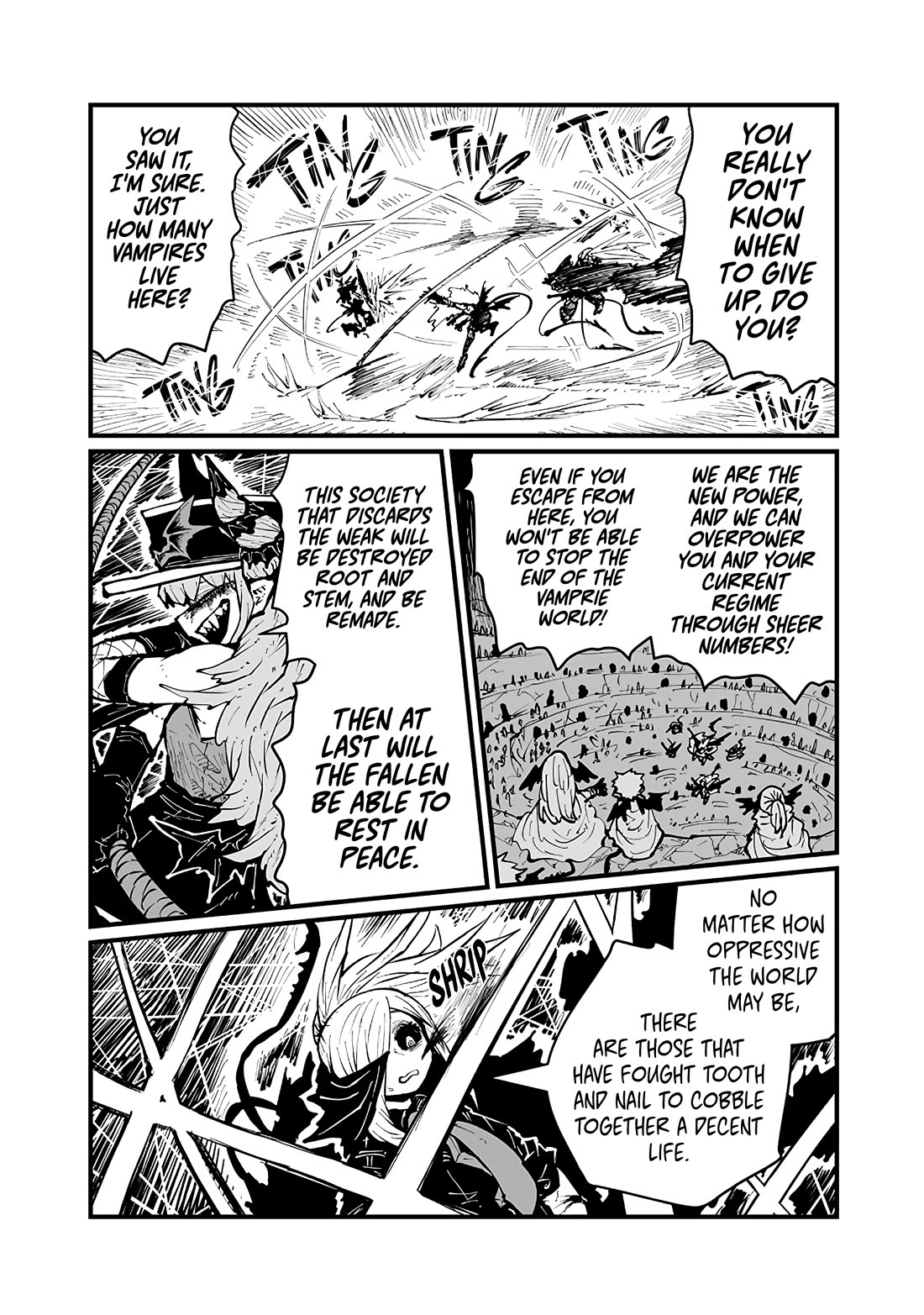 Please Give Me Your Blood, I Will Serve You in Gratitude Chapter 47 page 4 - Chapter 47: I Want Us to All Get Along!