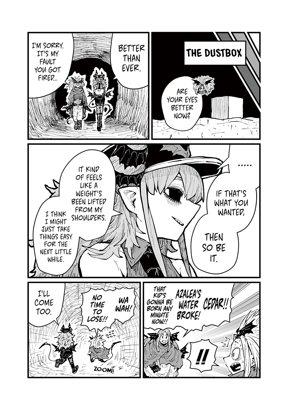 Please Give Me Your Blood, I Will Serve You in Gratitude Chapter 48 page 6 - Chapter 48: You Really Saved Our Butts!