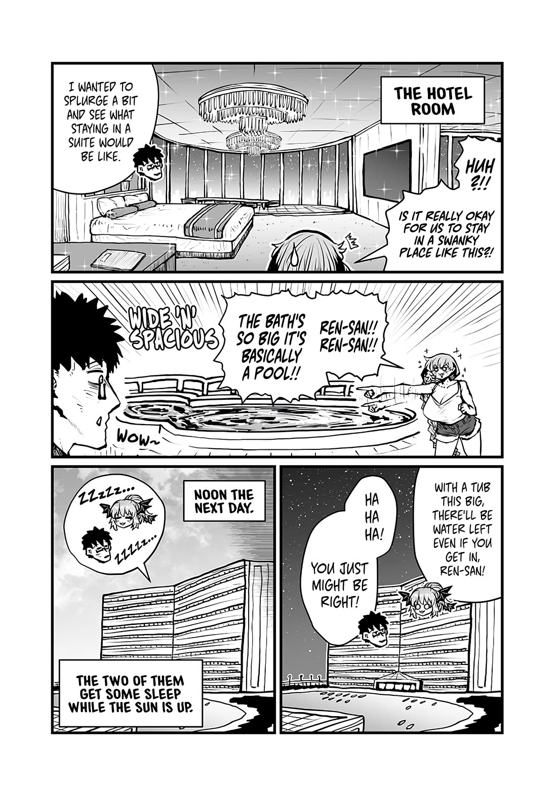 Please Give Me Your Blood, I Will Serve You in Gratitude Chapter 49 page 3 - Chapter 49: That's All I Need to Be Happy!