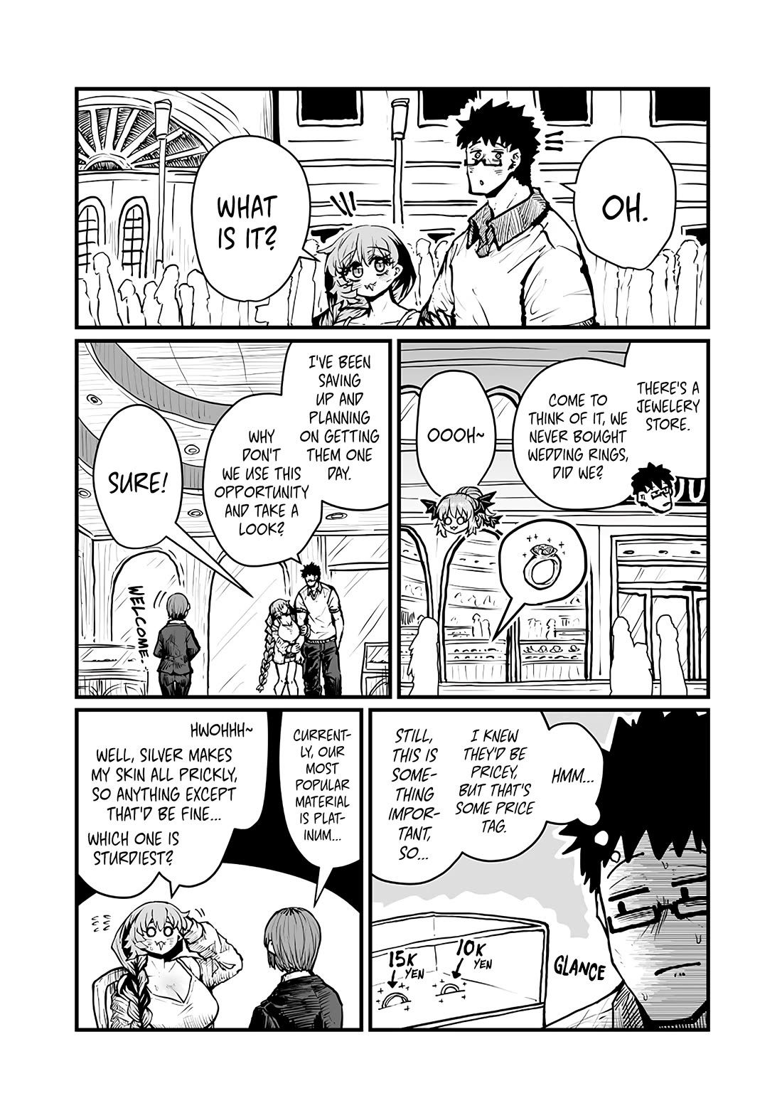 Please Give Me Your Blood, I Will Serve You in Gratitude Chapter 49 page 4 - Chapter 49: That's All I Need to Be Happy!