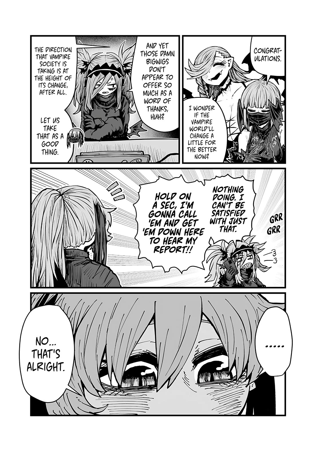 Please Give Me Your Blood, I Will Serve You in Gratitude Chapter 49 page 8 - Chapter 49: That's All I Need to Be Happy!