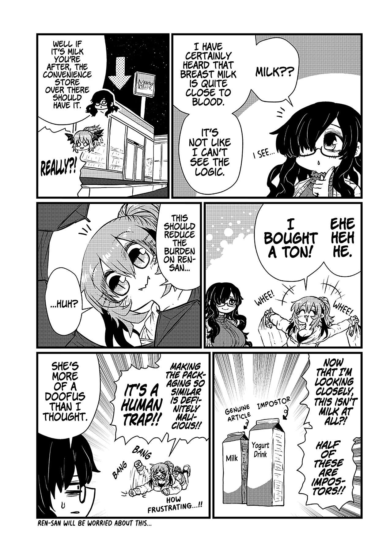 Please Give Me Your Blood, I Will Serve You in Gratitude Chapter 5 page 6 - Chapter 5: It's a Human Trap!