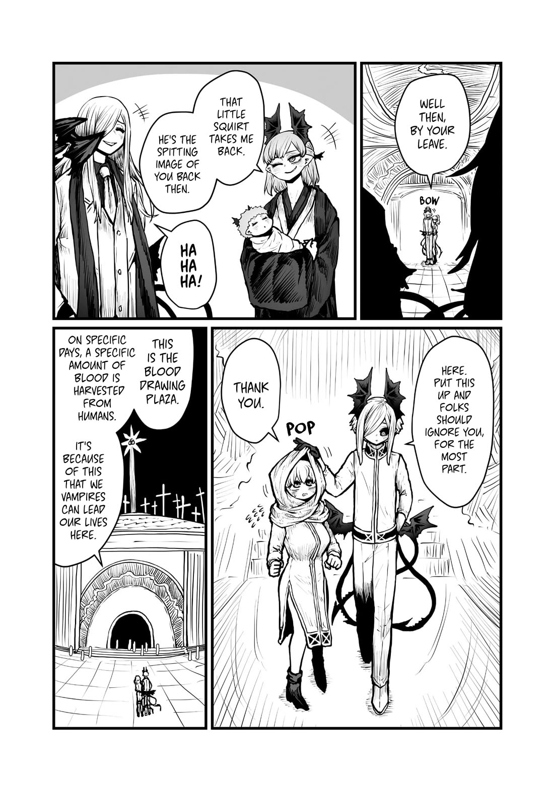 Please Give Me Your Blood, I Will Serve You in Gratitude Chapter 50.5 page 2 - Chapter 50.5: Volume 3 Extras