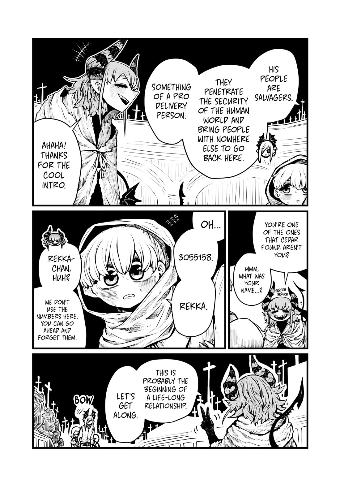 Please Give Me Your Blood, I Will Serve You in Gratitude Chapter 50.5 page 4 - Chapter 50.5: Volume 3 Extras