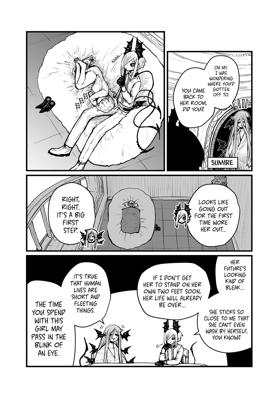 Please Give Me Your Blood, I Will Serve You in Gratitude Chapter 50.5 page 7 - Chapter 50.5: Volume 3 Extras