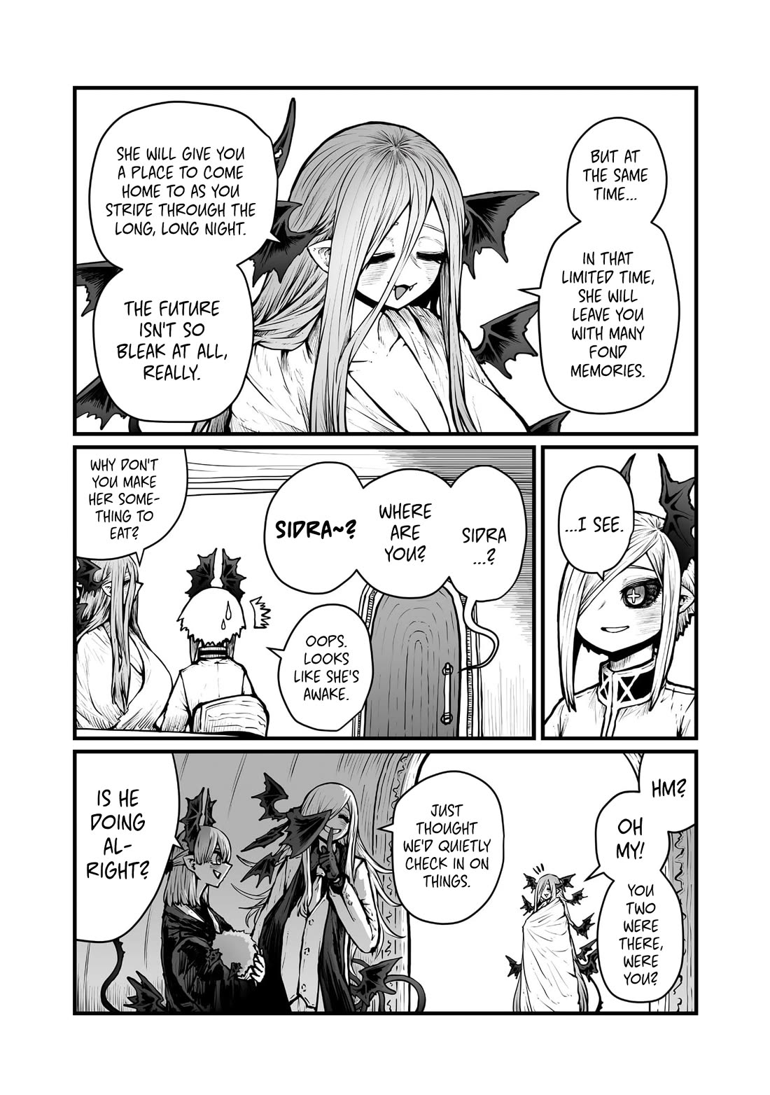 Please Give Me Your Blood, I Will Serve You in Gratitude Chapter 50.5 page 8 - Chapter 50.5: Volume 3 Extras