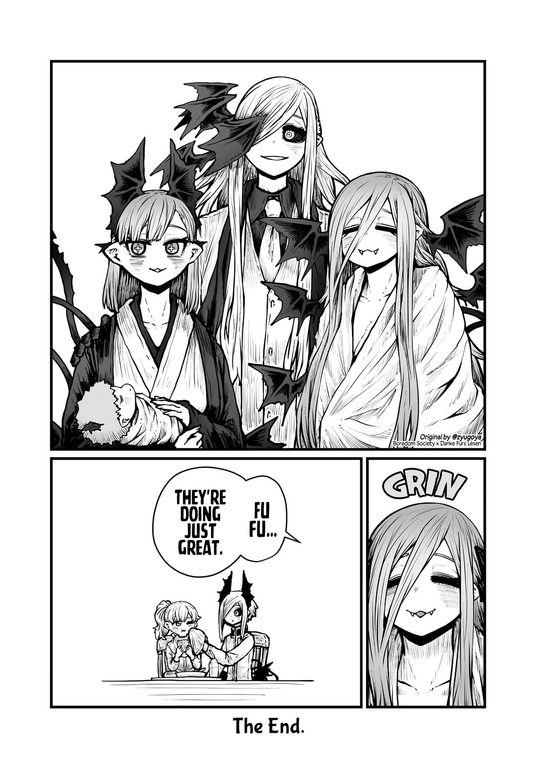 Please Give Me Your Blood, I Will Serve You in Gratitude Chapter 50.5 page 9 - Chapter 50.5: Volume 3 Extras
